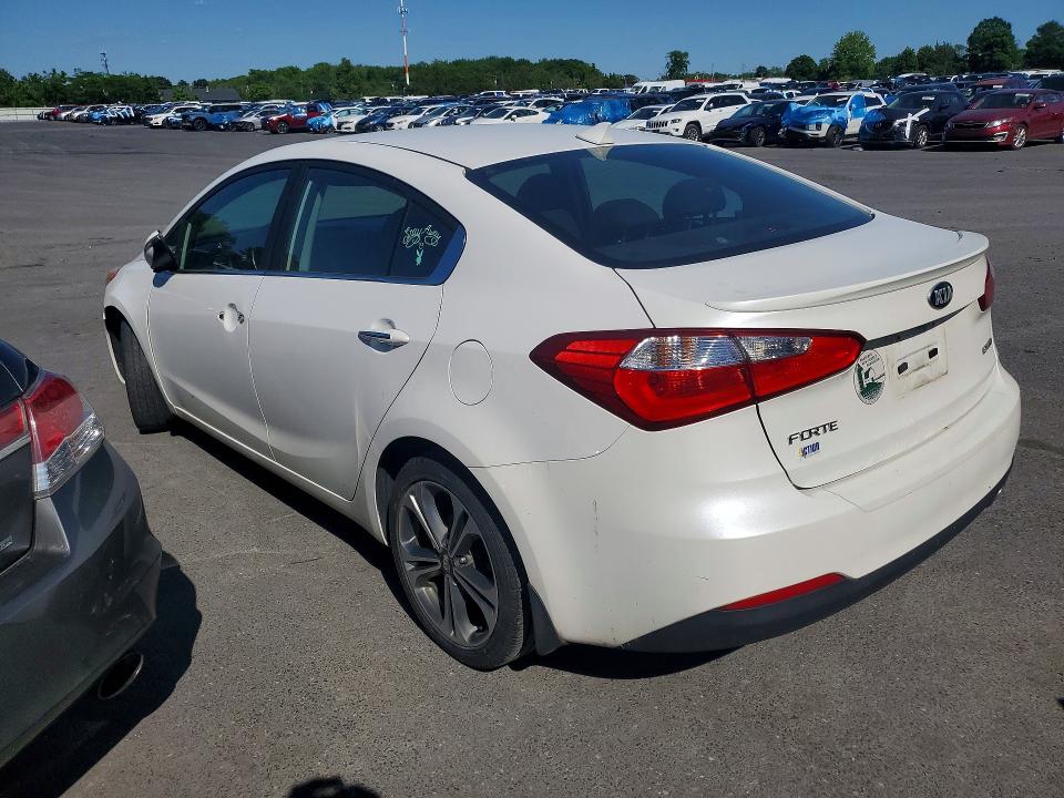 2016 Kia Forte VIN KNAFX4A80G5491066 COPART salvage auction — VANDALISM, NJ - CERT OF TITLE-SALVAGE, sold $1,100 on 2026-07-28 (photo 2)