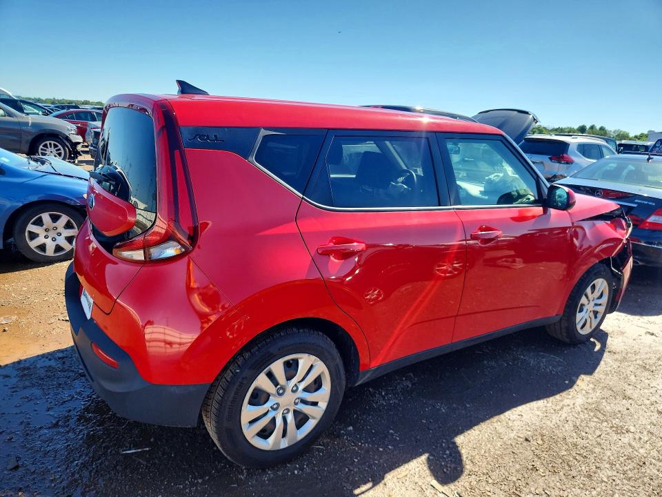 2021 Kia Soul VIN KNDJ23AU2M7759750 COPART salvage auction — FRONT END, Il - Salvage Certificate, sold $1,200 on 2026-07-28 (photo 3)