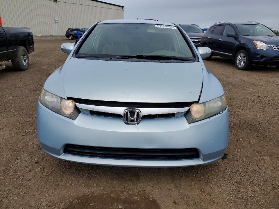2006 Honda Civic VIN JHMFA36266S800377 COPART salvage auction — REAR END, Ab - Bos - Salvage, sold $200 on 2026-07-07 (photo 5)