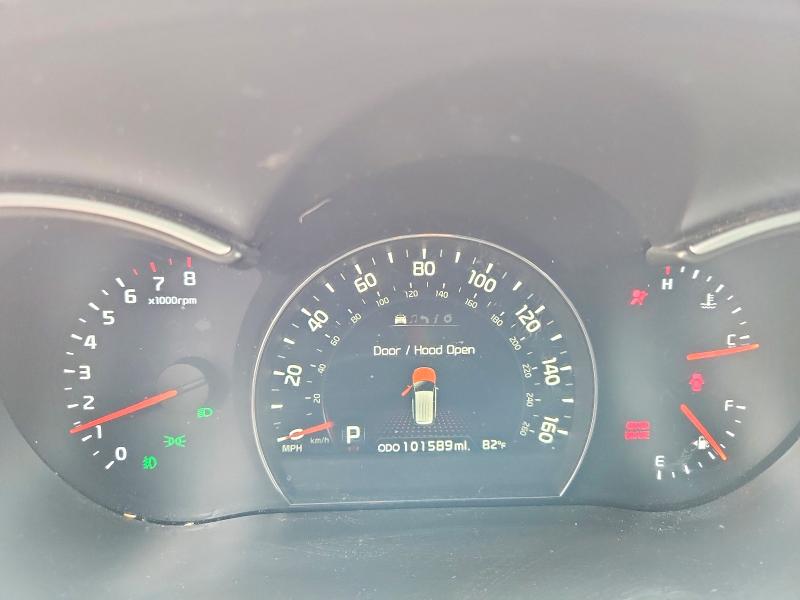 2014 Kia Sorento VIN 5XYKU4A78EG474750 COPART salvage auction — REAR END, Ky - Bill Of Sale/Part Only/No Titl, sold $2,100 on 2026-07-09 (photo 9)
