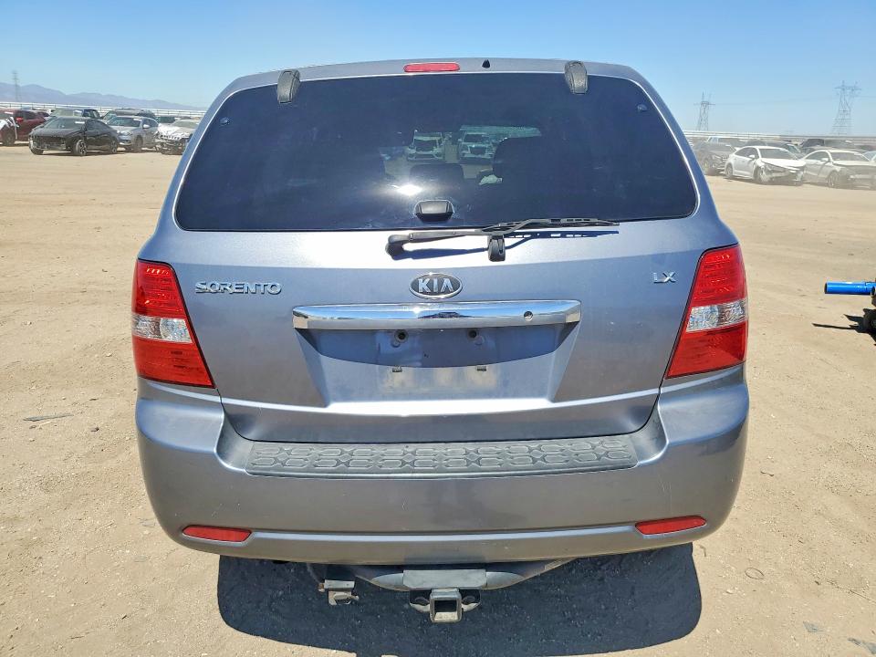 2008 Kia Sorento VIN KNDJD735X85798028 COPART salvage auction — FRONT END, Ca - Salvage Certificate, sold $400 on 2026-07-20 (photo 6)