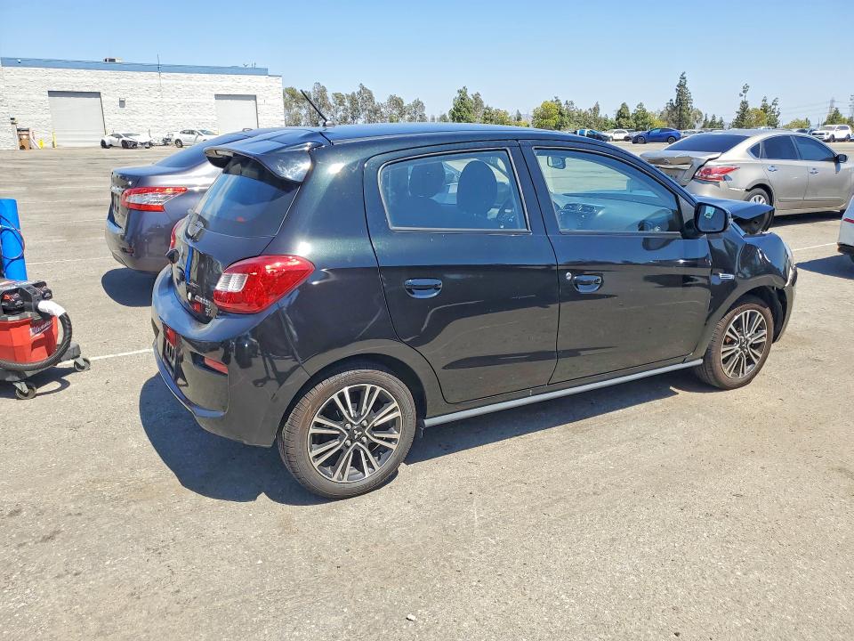 2017 Mitsubishi Mirage VIN ML32A5HJ0HH012228 COPART salvage auction — FRONT END, Ca - Salvage Certificate, sold $1,150 on 2026-07-30 (photo 3)