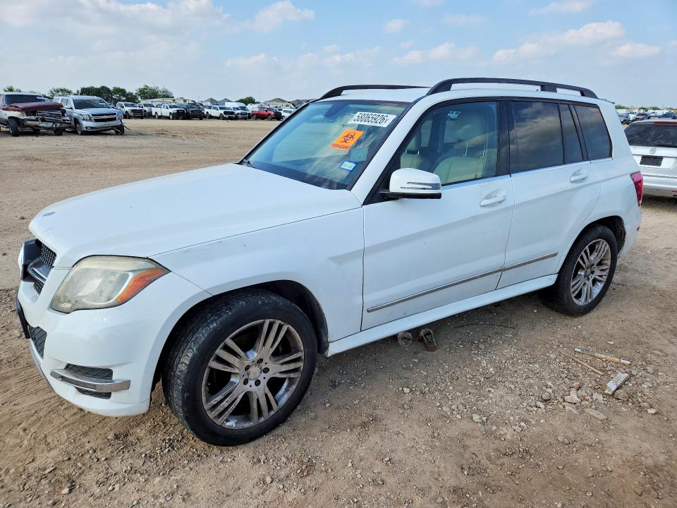 2014 Mercedes-benz Glk-klasse VIN WDCGG5HB0EG333322 COPART salvage auction — MINOR DENT/SCRATCHES, Tx - Certificate Of Title (P), sold $4,500 on 2026-07-16 (photo 1)