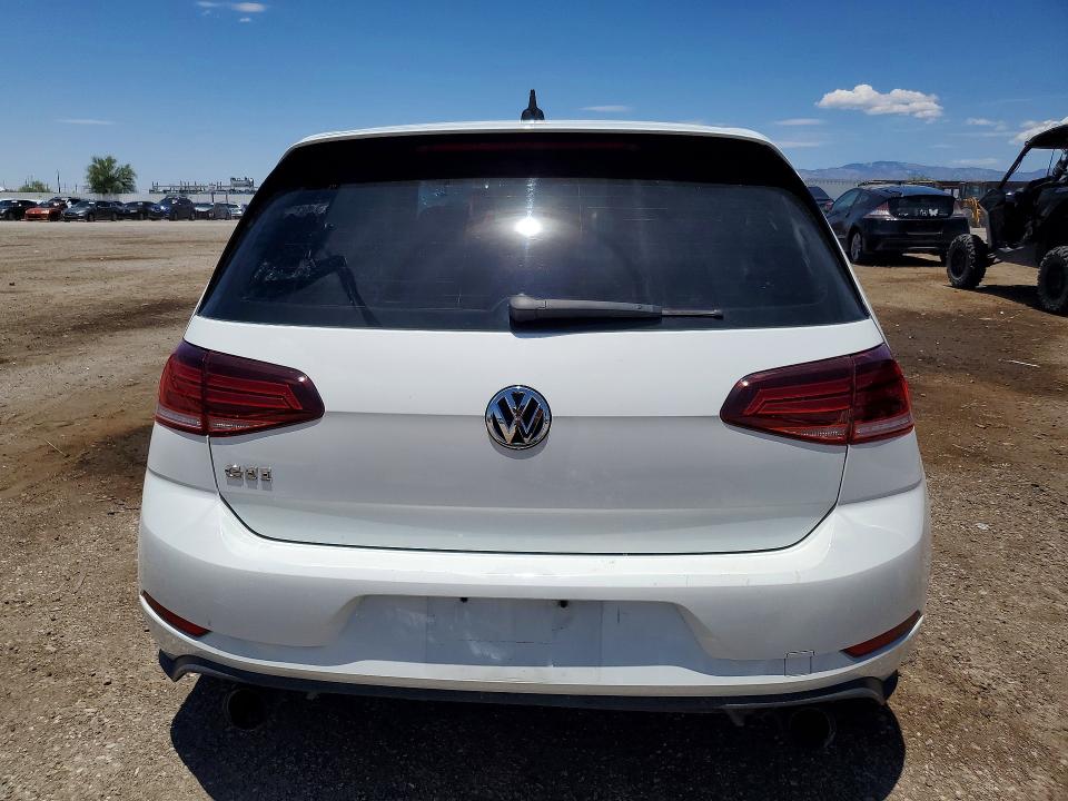 2018 Volkswagen Gti VIN 3VW547AU8JM253809 COPART salvage auction — UNDERCARRIAGE, Az - Cert Of Title - Salvage, sold $7,200 on 2026-07-10 (photo 6)
