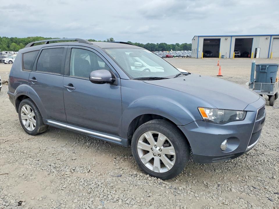 2012 Mitsubishi Outlander VIN JA4AS3AW5CU003244 COPART salvage auction — FRONT END, Ar - Certificate Of Title, sold $2,000 on 2026-07-08 (photo 4)