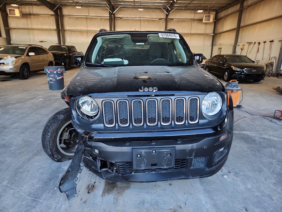 2018 Jeep Renegade VIN ZACCJBBB2JPJ31959 COPART salvage auction — FRONT END, Ne - Cert Of Title-Salvage, sold $825 on 2026-08-18 (photo 5)