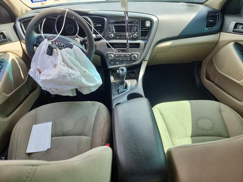 2013 Kia Optima VIN 5XXGM4A75DG221510 COPART salvage auction — BIOHAZARD/CHEMICAL, Tx - Salvage Vehicle Title, sold $150 on 2026-07-13 (photo 8)