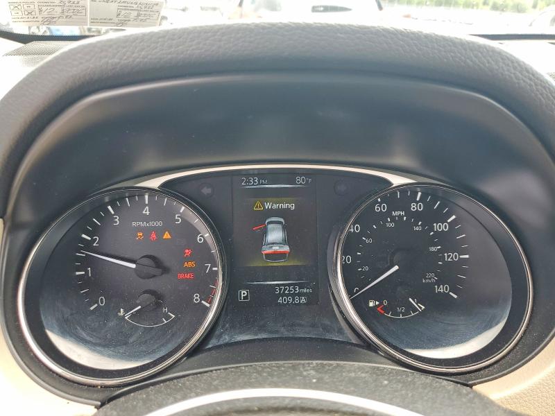 2016 Nissan Rogue VIN JN8AT2MV4GW131179 COPART salvage auction — FRONT END, Pa - Certificate Of Salvage, sold $2,200 on 2026-07-24 (photo 9)