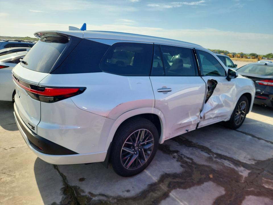 2026 Lexus Tx VIN 5TDAAAB6XTS053976 COPART salvage auction — SIDE, Tx - Salvage Vehicle Title, sold $36,000 on 2026-07-27 (photo 3)