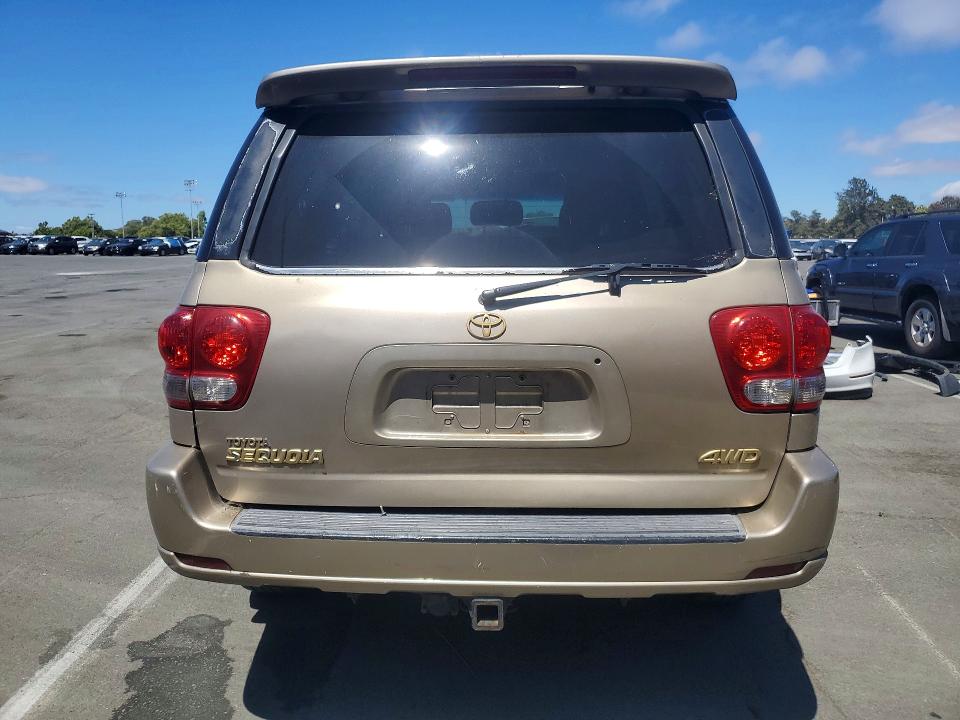 2005 Toyota Sequoia VIN 5TDBT48A45S233758 COPART salvage auction — FRONT END, CA - SALVAGE CERTIFICATE, sold $1,500 on 2026-07-10 (photo 6)