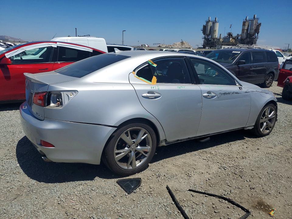 2007 Lexus Is 250 VIN JTHBK262372030906 COPART salvage auction — FRONT END, Ca - Salvage Certificate, sold $150 on 2026-07-02 (photo 3)