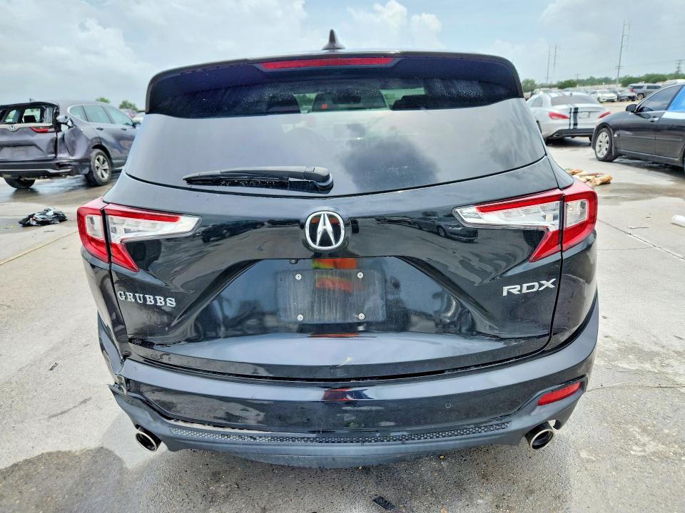 2021 Acura Rdx VIN 5J8TC1H57ML004403 COPART salvage auction — SIDE, Tx - Salvage Vehicle Title, sold $6,400 on 2026-08-26 (photo 6)