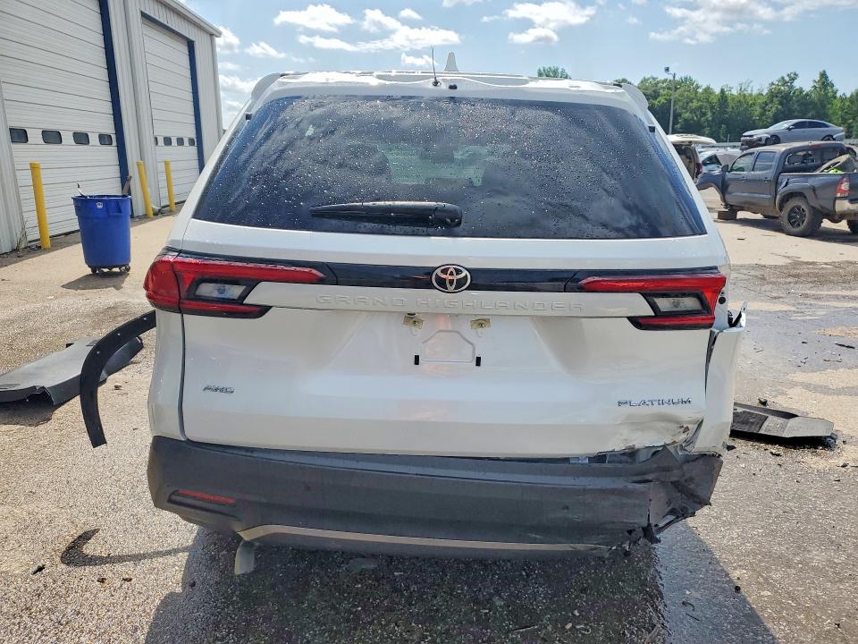 2026 Toyota Highlander VIN 5TDAAAB57TS116961 COPART salvage auction — REAR END, Al - Cert Of Title-Salvage Title, sold $34,000 on 2026-07-23 (photo 6)