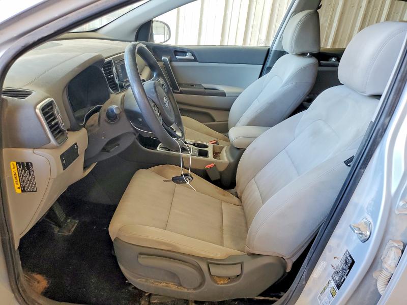 2019 Kia Sportage VIN KNDPM3AC2K7535046 COPART salvage auction — FRONT END, Tx - Salvage Vehicle Title, sold $3,300 on 2026-07-10 (photo 7)