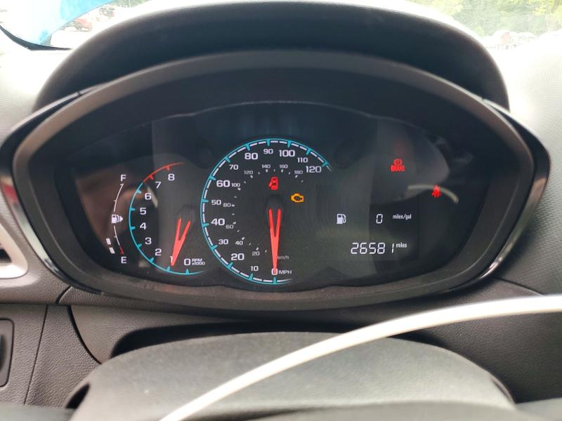 2019 Chevrolet Spark VIN KL8CA6SA1KC790776 COPART salvage auction — FRONT END, Nc - Salvage Certificate Of Title, sold $1,350 on 2026-07-24 (photo 9)