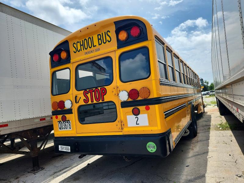 2017 Blub School bus VIN 1BAKGCBA2HF324646 COPART salvage auction — SIDE, AZ - CERT OF TITLE - SALVAGE, sold $8,200 on 2026-09-18 (photo 4)