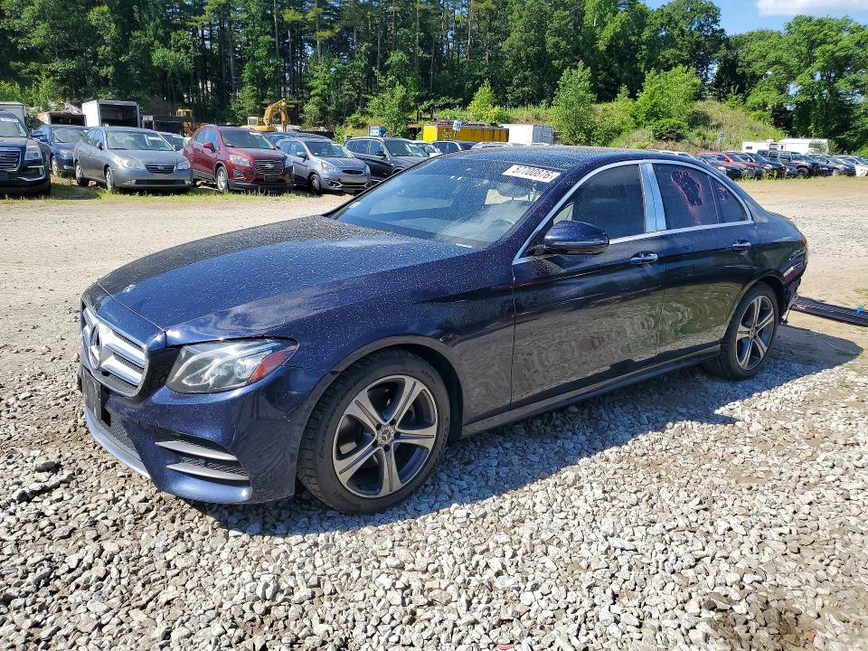 2018 Mercedes-benz E-klasse VIN WDDZF4KB2JA371562 COPART salvage auction — REAR END, Ma - Cert Of Title-Salvage, sold $5,300 on 2026-08-12 (photo 1)