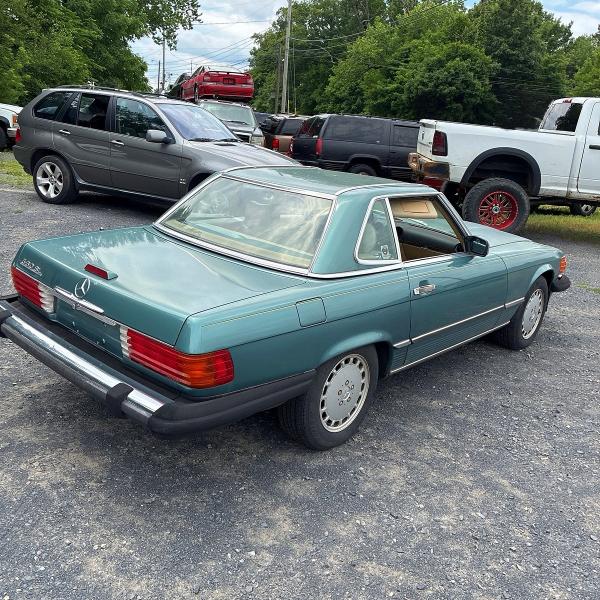 1988 Mercedes-benz 560 VIN WDBBA48D0JA081404 COPART salvage auction — NORMAL WEAR, Pa - Cert Of Title (P), sold $7,800 on 2026-07-02 (photo 4)