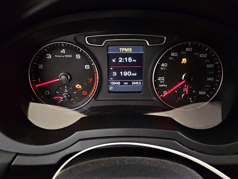 2015 Audi Q3 VIN WA1GFCFS8FR012936 COPART salvage auction — FRONT END, Tx - Certificate Of Title, sold $975 on 2026-07-07 (photo 9)