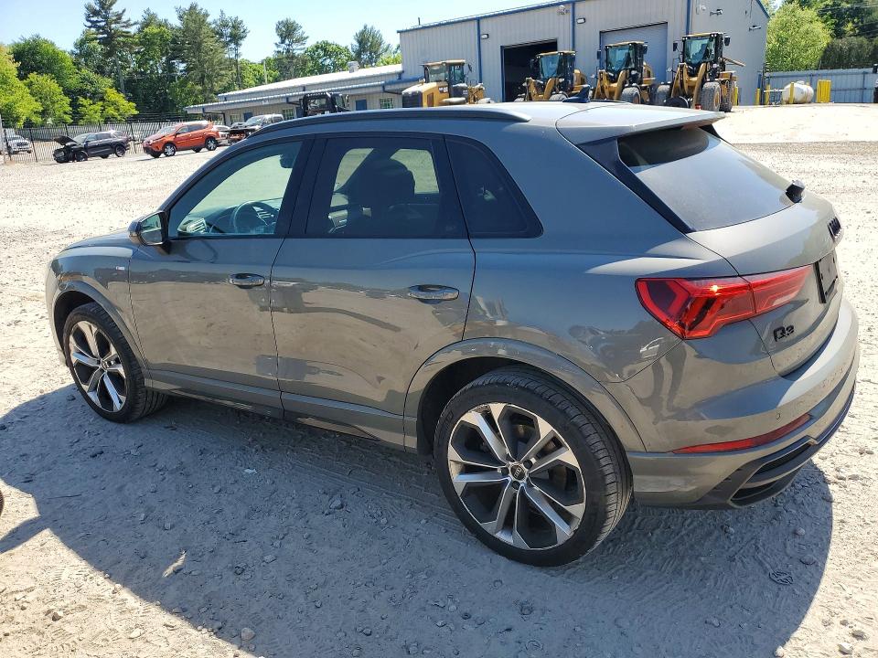 2022 Audi Q3 VIN WA1EECF35N1075234 COPART salvage auction — MECHANICAL, Ma - Cert Of Title-Salvage, sold $9,200 on 2026-07-27 (photo 2)