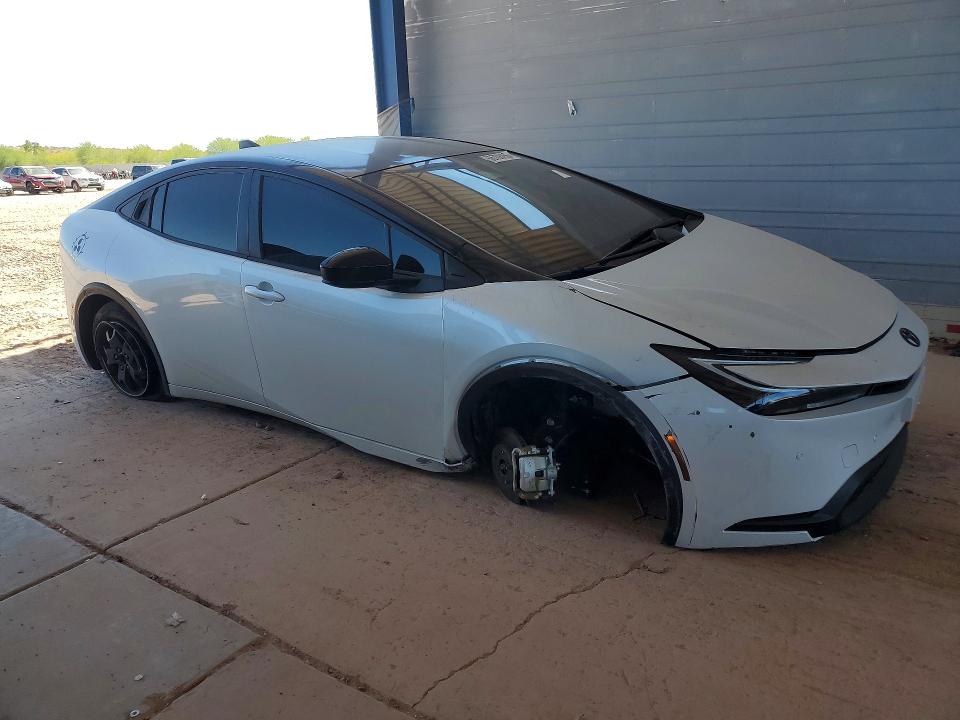 2023 Toyota Prius VIN JTDACAAU3P3006239 COPART salvage auction — UNDERCARRIAGE, Az - Cert Of Title - Salvage, sold $8,400 on 2026-07-16 (photo 4)