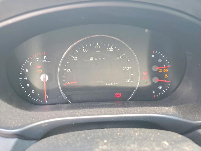 2018 Kia VIN 5XYPH4A55JG374012 COPART salvage auction — FRONT END, Tx - Salvage Vehicle Title, sold $2,500 on 2026-07-13 (photo 9)