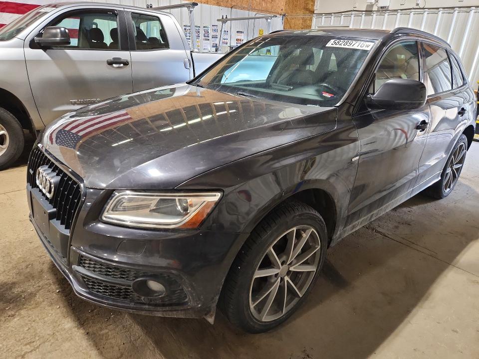 2017 Audi Q5 VIN WA1D7AFP7HA090481 COPART salvage auction — MECHANICAL, AK - CERT OF VEH TITLE-RECONSTRUCTE, sold $1,100 on 2026-07-28 (photo 1)