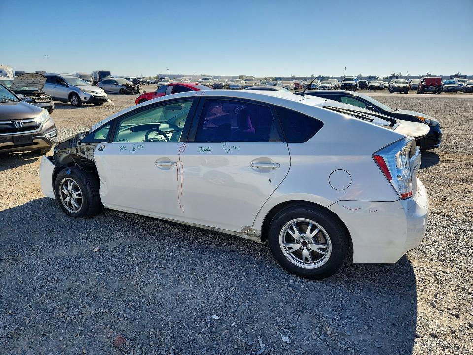 2011 Toyota Prius VIN JTDKN3DU2B5316496 COPART salvage auction — FRONT END, Ca - Salvage Certificate, sold $1,450 on 2026-07-24 (photo 2)