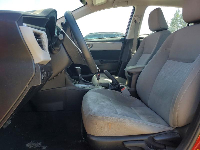 2014 Toyota Corolla VIN 5YFBURHE2EP143420 COPART salvage auction — FRONT END, Wa - Bill Of Sale, sold $1,900 on 2026-07-07 (photo 7)