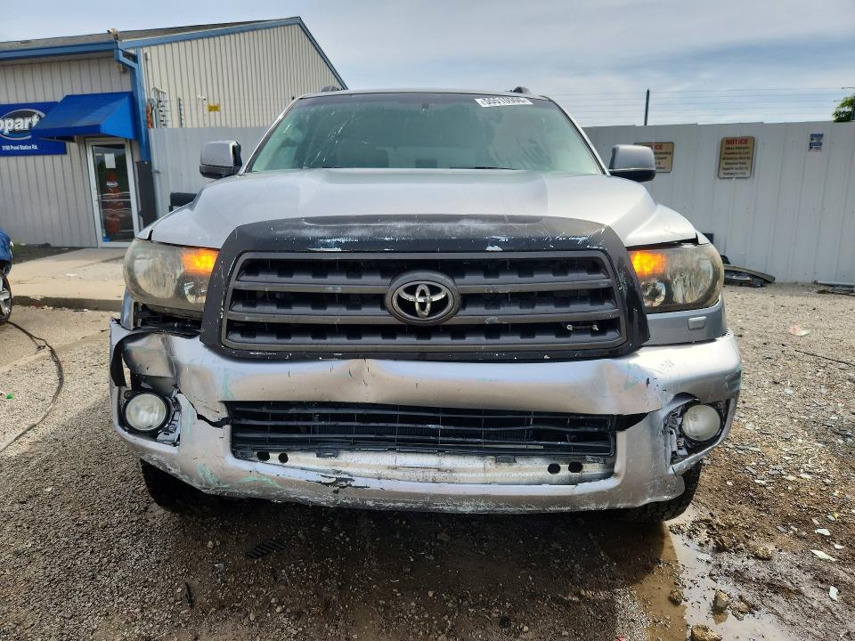 2008 Toyota Sequoia VIN 5TDBY64A38S009498 COPART salvage auction — FRONT END, KY - BILL OF SALE/PART ONLY/NO TITL, sold $2,650 on 2026-07-16 (photo 5)