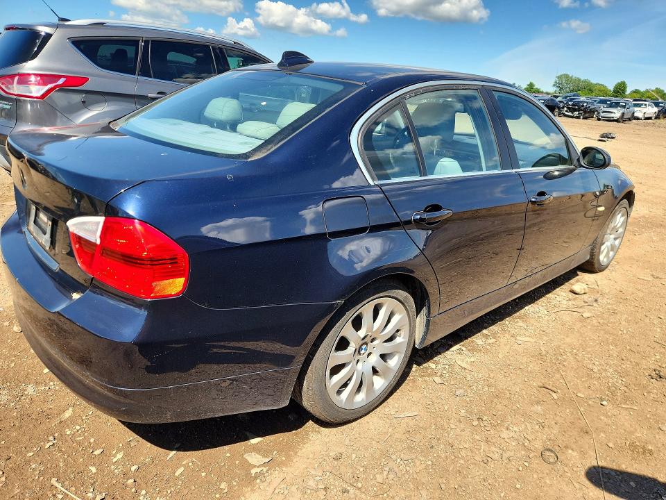 2006 BMW 3er VIN WBAVB33536KR79838 COPART salvage auction — FRONT END, Il - Salvage Certificate, sold $375 on 2026-07-16 (photo 3)