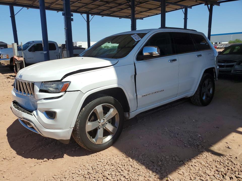 2014 Jeep Cherokee VIN 1C4RJFCG2EC460198 COPART salvage auction — FRONT END, Az - Cert Of Title - Salvage, sold $3,400 on 2026-07-09 (photo 1)