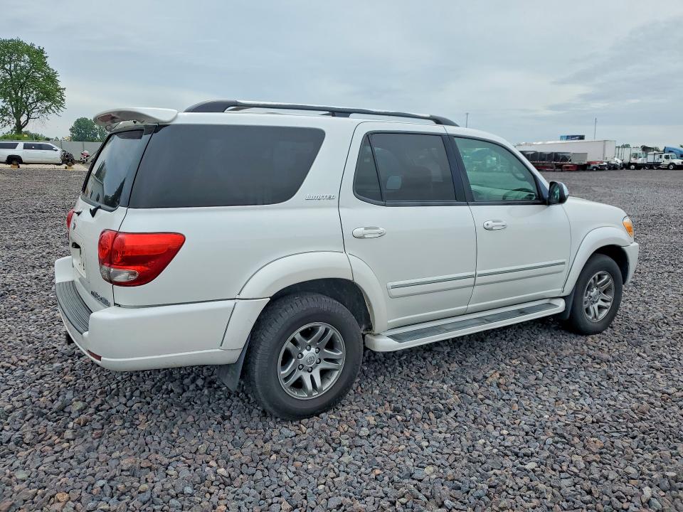 2007 Toyota Sequoia VIN 5TDBT48A17S282208 COPART salvage auction — SIDE, In - Cert Of Title-Salvage Title, sold $200 on 2026-07-07 (photo 3)