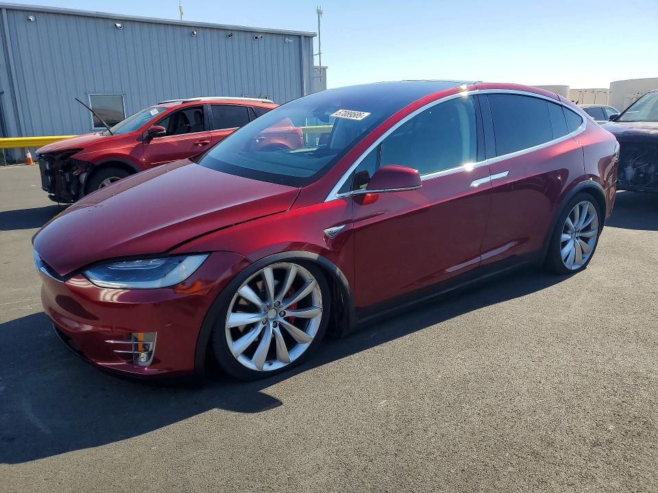 2016 Tesla VIN 5YJXCBE46GFS00289 COPART salvage auction — FRONT END, Ca - Dis/Dlr/Exp App For Dup Clean, sold $14,800 on 2026-07-20 (photo 1)