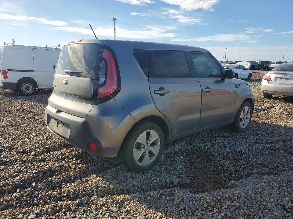 2014 Kia Soul VIN KNDJN2A27E7107790 COPART salvage auction — MINOR DENT/SCRATCHES, Tx - Certificate Of Title, sold $525 on 2026-07-07 (photo 3)