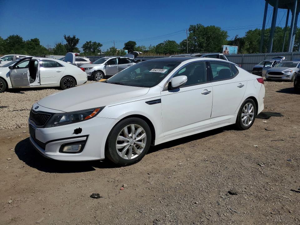 2015 Kia Optima VIN 5XXGN4A70FG428029 COPART salvage auction — SIDE, Il - Salvage Certificate, sold $875 on 2026-07-15 (photo 1)