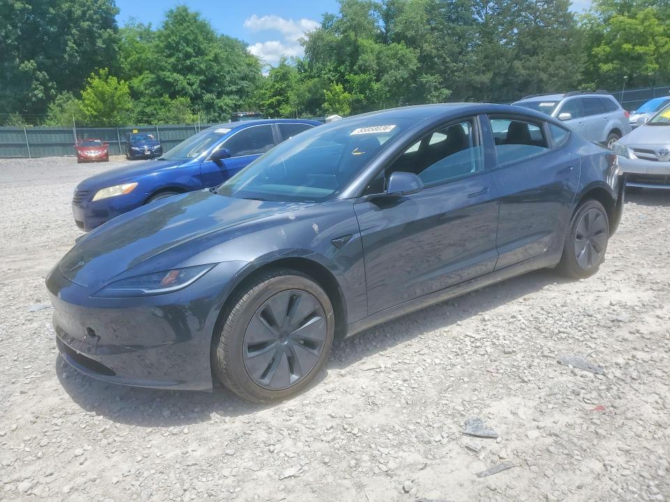 2025 Tesla Model 3 VIN 5YJ3E1EA8SF965053 COPART salvage auction — REAR END, Tn - Salvage Certificate, sold $1,200 on 2026-07-23 (photo 1)