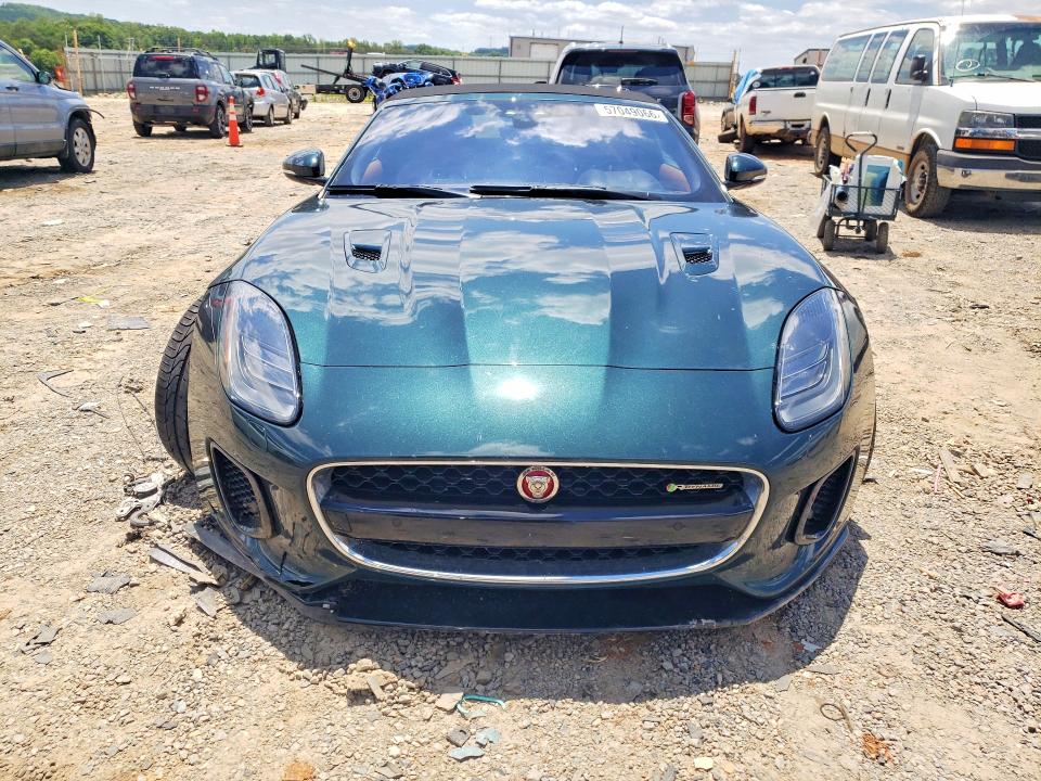 2020 Jaguar F-type VIN SAJD85FV4LCK67396 COPART salvage auction — FRONT END, FL - CERT OF TITLE SLVG REBUILDABLE, sold $12,200 on 2026-07-24 (photo 5)