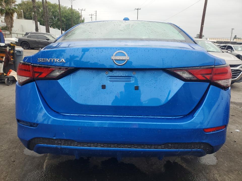 2025 Nissan Sentra VIN 3N1AB8CV8SY235990 COPART salvage auction — FRONT END, Ca - Certificate Of Title, sold $975 on 2026-07-30 (photo 6)
