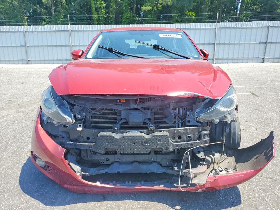 2014 Mazda 3 VIN JM1BM1L38E1155373 COPART salvage auction — FRONT END, Nc - Salvage Certificate Of Title, sold $1,600 on 2026-07-16 (photo 5)