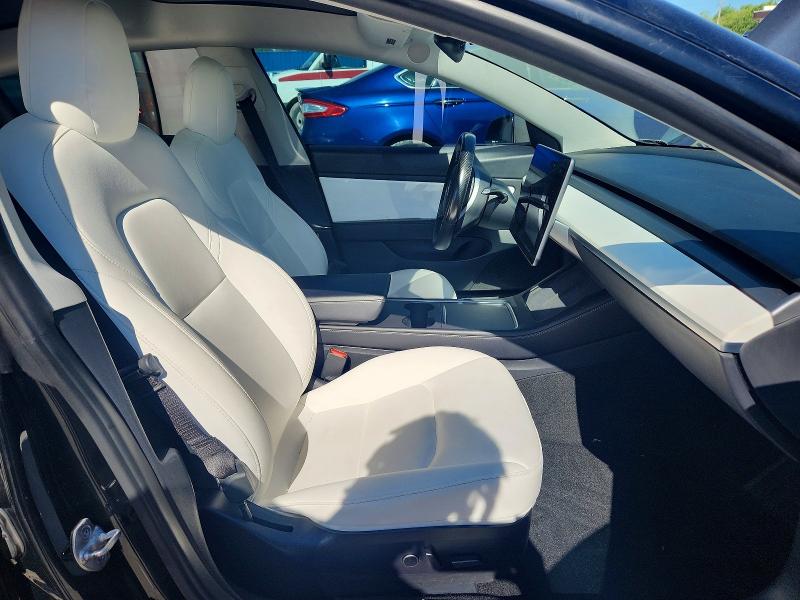 2021 Tesla VIN 5YJ3E1EB0MF858624 COPART salvage auction — SIDE, In - Cert Of Title-Salvage Title, sold $150 on 2026-07-21 (photo 7)