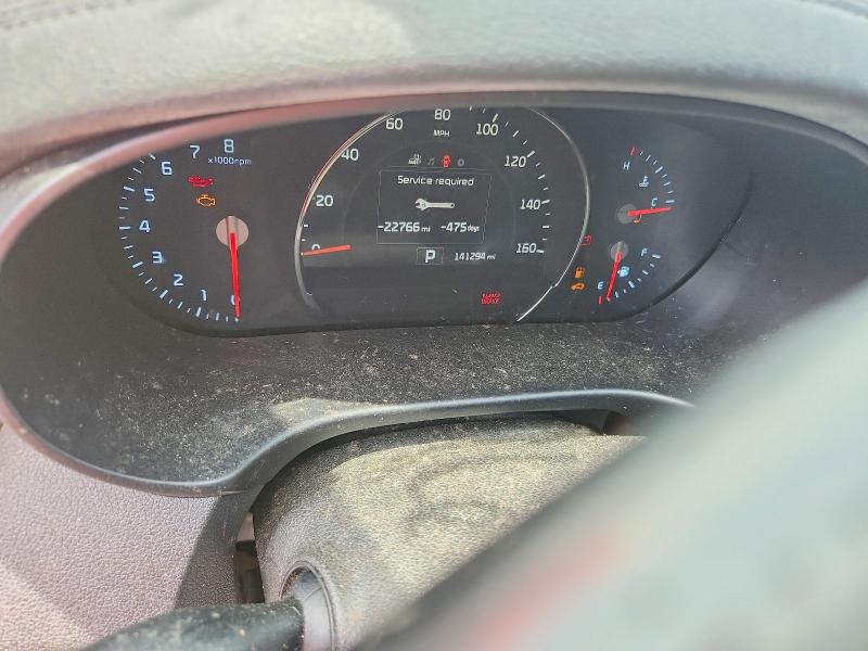 2016 Kia VIN 5XYPH4A55GG112290 COPART salvage auction — FRONT END, Fl - Certificate Of Title, sold $2,000 on 2026-07-13 (photo 9)