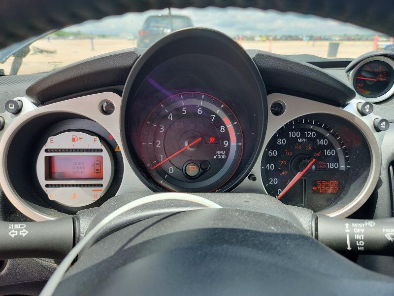 2010 Nissan 370z VIN JN1AZ4FH9AM302365 COPART salvage auction — FRONT END, Tx - Salvage Vehicle Title, sold $4,900 on 2026-07-09 (photo 9)