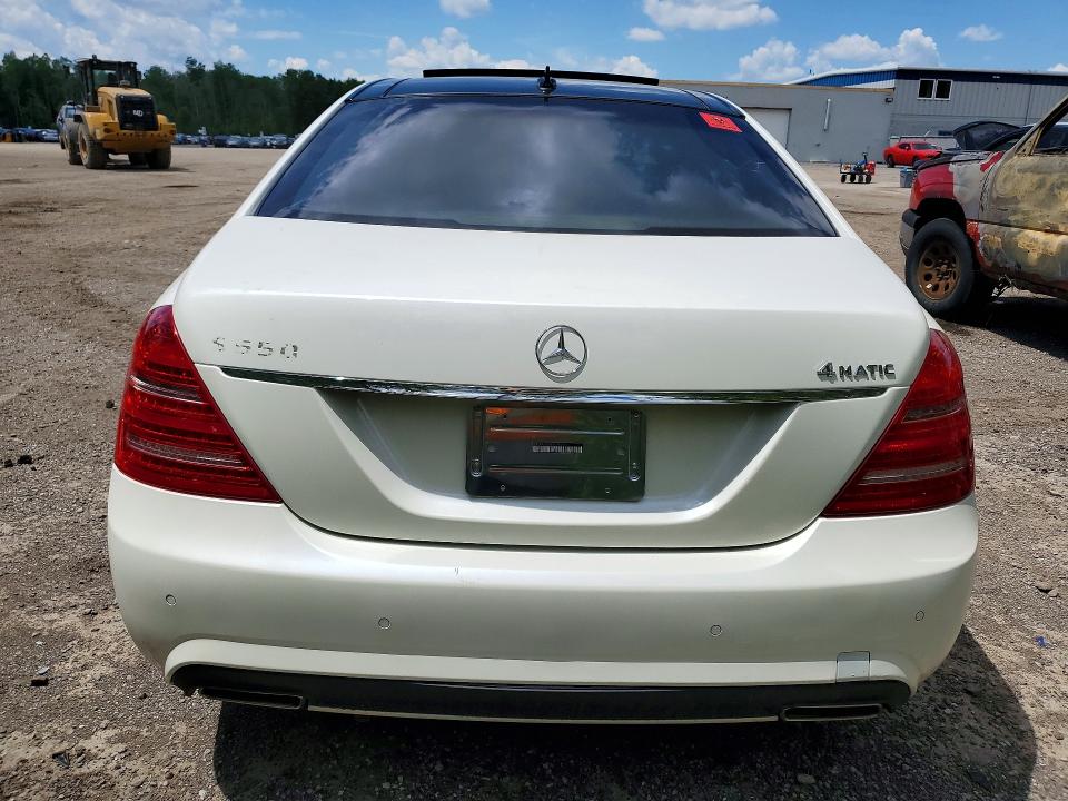 2010 Mercedes-benz S-klasse VIN WDDNG8GB8AA352977 COPART salvage auction — Burn Interior, On - Permit No Brand - Unfit, sold $250 on 2026-07-28 (photo 6)