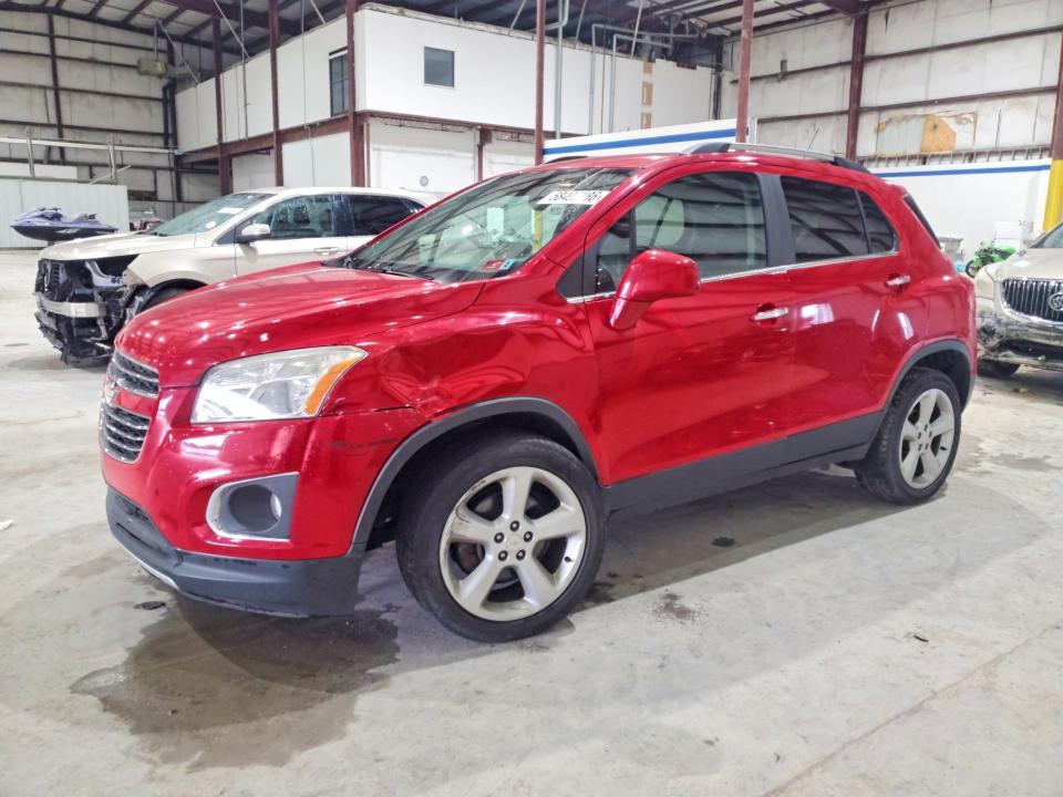 2016 Chevrolet Trax VIN KL7CJRSB1GB623801 COPART salvage auction — FRONT END, Salvage Title, sold $1,350 on 2026-07-29 (photo 1)