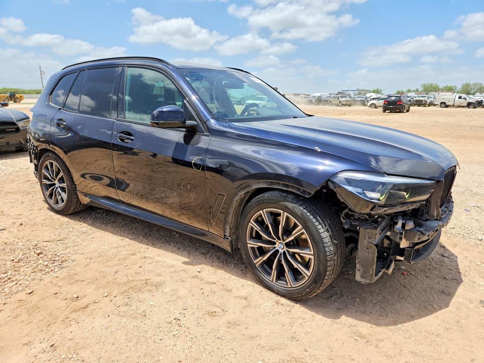 2021 BMW X5 VIN 5UXTA6C08M9E52872 COPART salvage auction — FRONT END, Tx - Salvage Vehicle Title, sold $23,300 on 2026-07-30 (photo 4)
