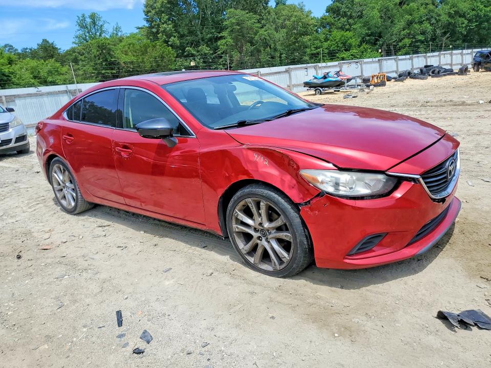 2015 Mazda 6 VIN JM1GJ1V55F1201353 COPART salvage auction — FRONT END, Md - Cert Of Salvage > 75% Damage, sold $1,350 on 2026-07-21 (photo 4)