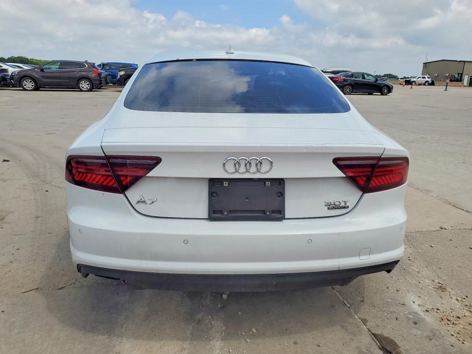 2016 Audi VIN WAU2GAFC0GN167500 COPART salvage auction — MECHANICAL, Tx - Certificate Of Title (P), sold $7,100 on 2026-07-29 (photo 6)