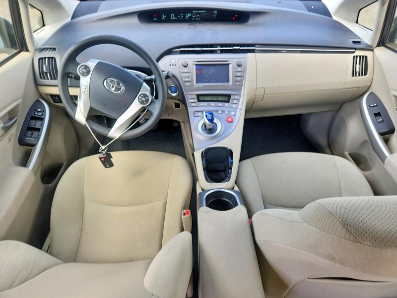 2014 Toyota Prius VIN JTDKN3DU3E1754004 COPART salvage auction — FRONT END, Va - Cert Of Title - Salvage, sold $4,100 on 2026-07-08 (photo 8)