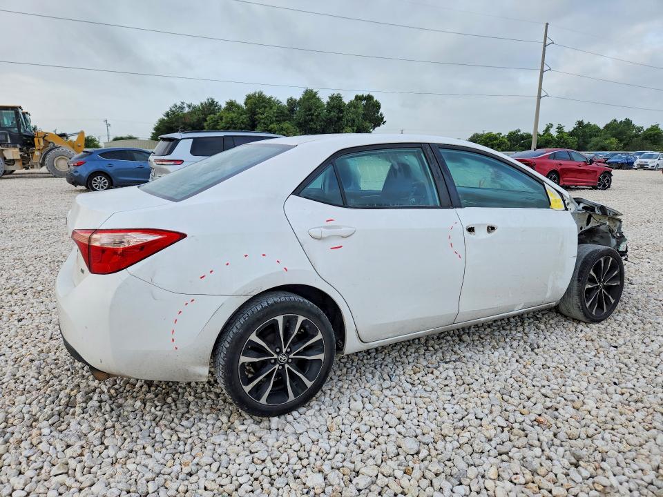 2017 Toyota Corolla VIN 2T1BURHE1HC932596 COPART salvage auction — FRONT END, Tx - Salvage Vehicle Title, sold $2,450 on 2026-07-02 (photo 3)